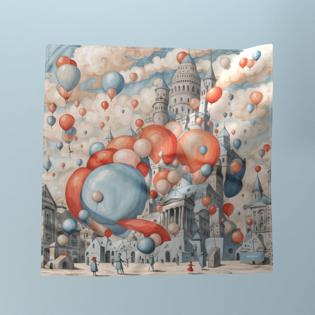 WHIMSICAL BALLOON PARADE BANDANA.