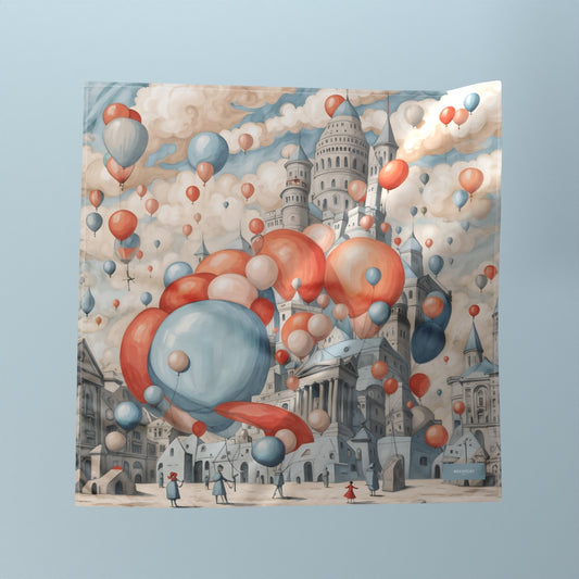 WHIMSICAL BALLOON PARADE BANDANA.