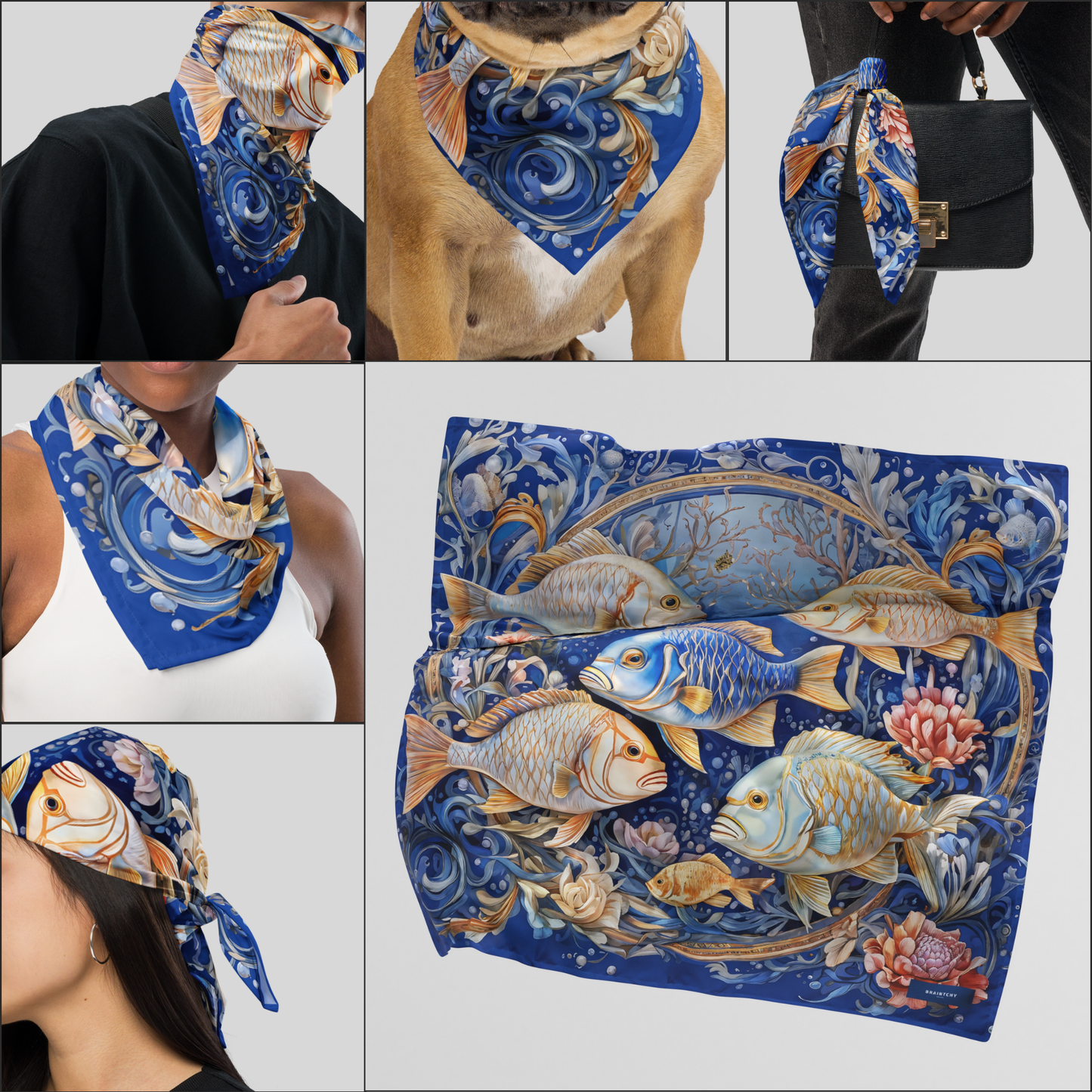 AQUATIC ALLURE BANDANA